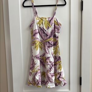 Tropical Print Sundress